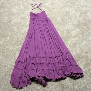 Free People Lilac Extratropical Maxi Dress